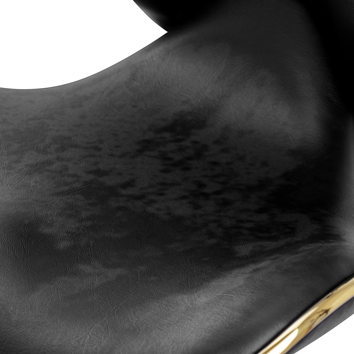 Kozmetická stolička Gabbiano Q-4599G čierna V2