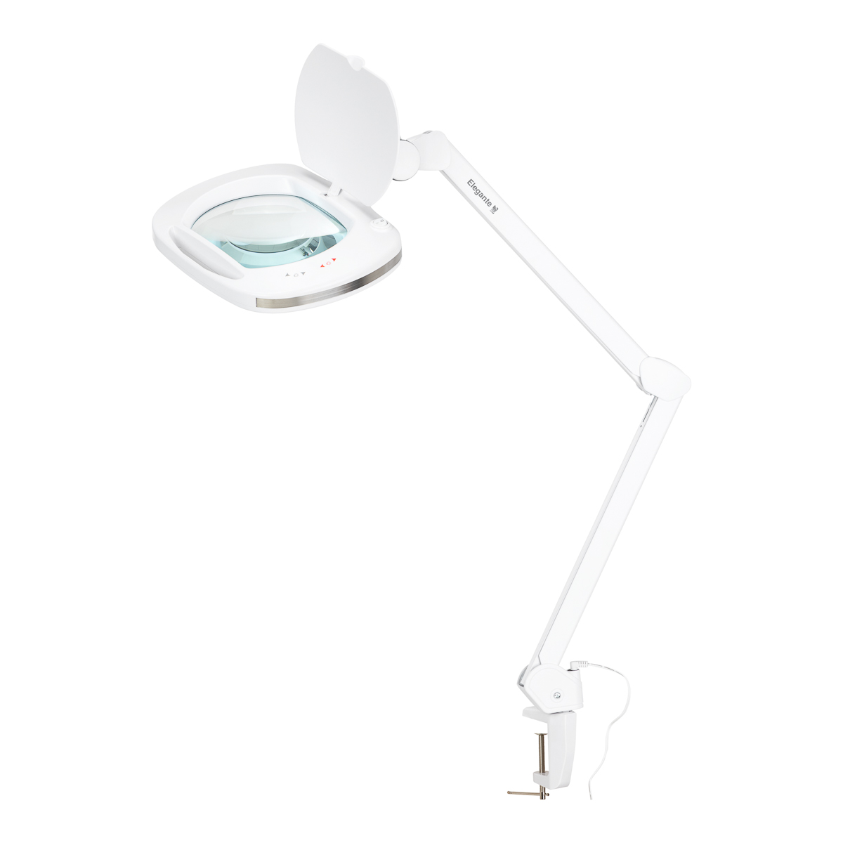 Lupa s osvetlením Elegante 6030, 60 LED SMD, na pracovnú dosku, s reguláciou intenzity osvetlenia
