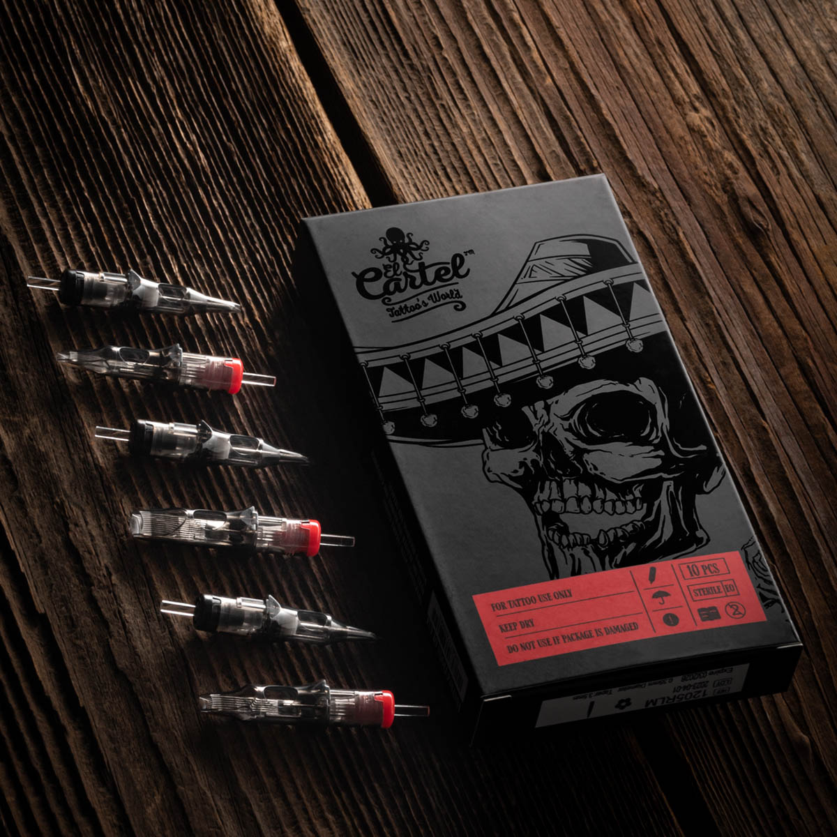 Cartridge do tatuażu El Cartel V2 – 0.35 21RM LongTaper 10szt.