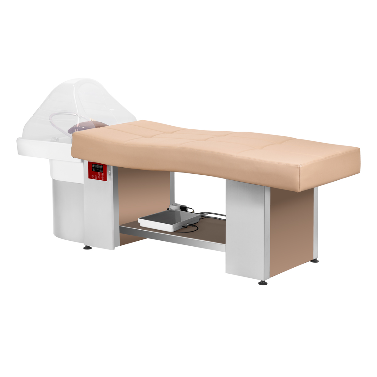 Umývací stojan Head Spa Gabbiano 017 béžový s ležadlom