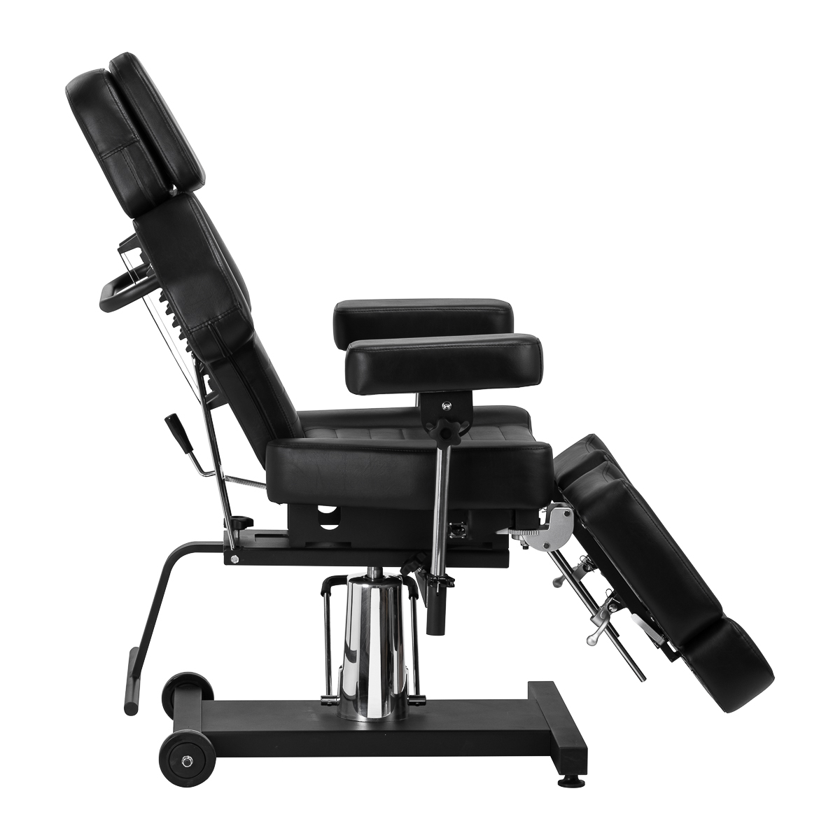 Hydraulické kreslo na tetovanie Pro Ink 601A čierne