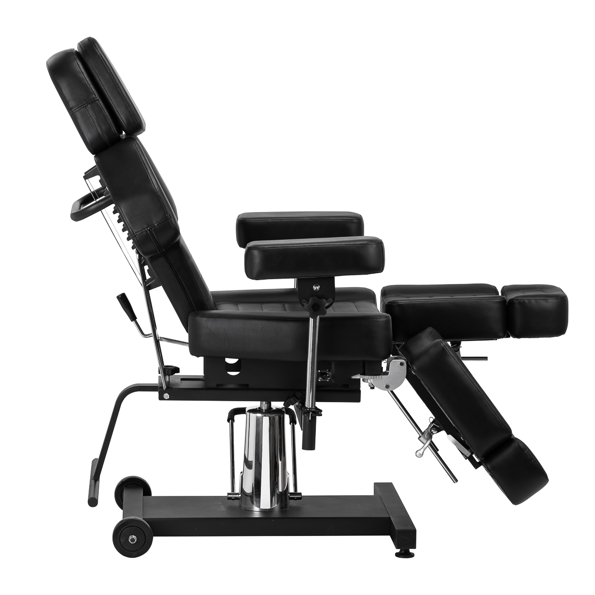 Hydraulické kreslo na tetovanie Pro Ink 601A čierne