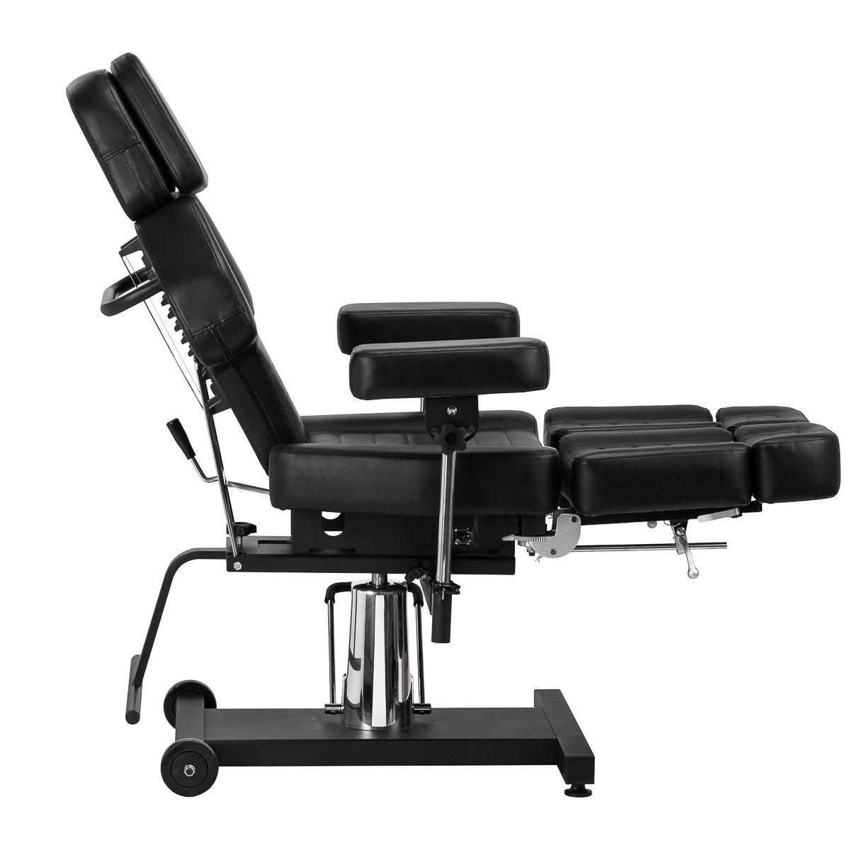 Hydraulické kreslo na tetovanie Pro Ink 601A čierne